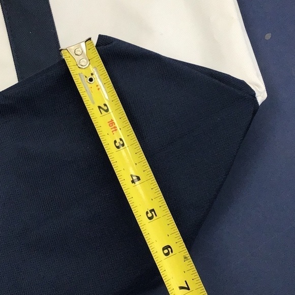 Canvas Boat tote, large with promotional logos. - Picture 9 of 11